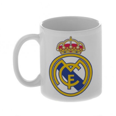 Керамическая кружка с логотипом Реал Мадрид